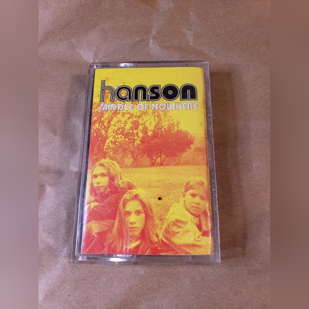 Hanson's Middle of Nowhere cassette